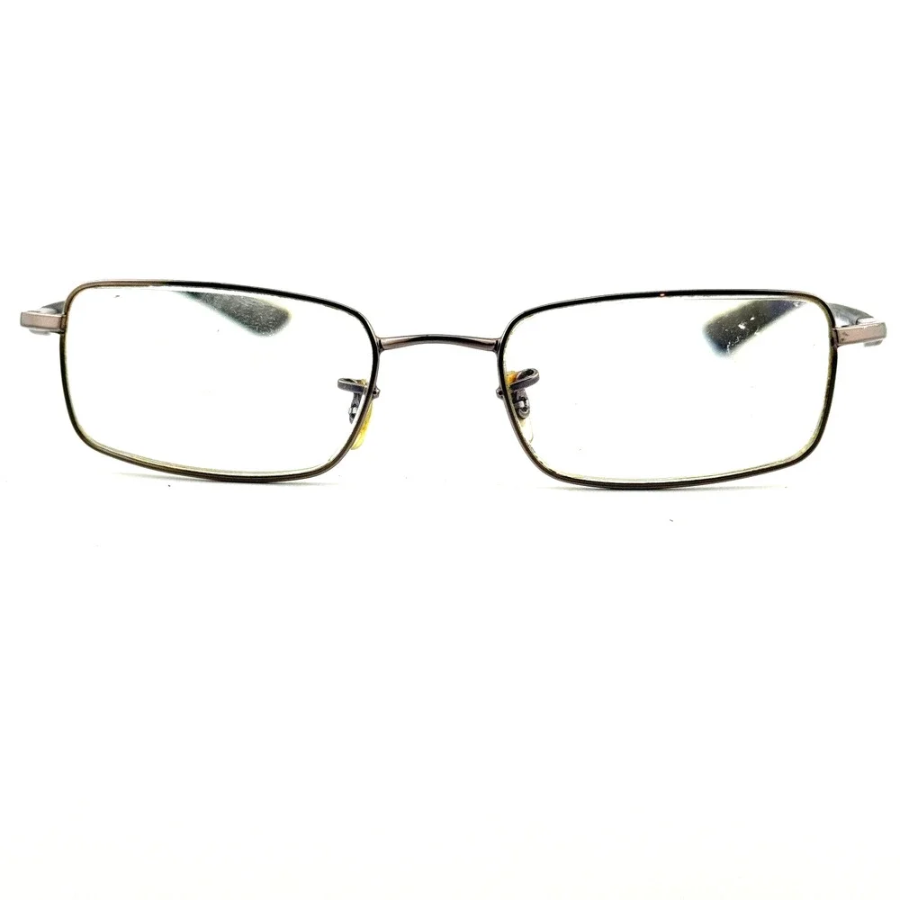 Ray-Ban RB 7511 1000‎ Eyeglasses Frames Mens Black Silver 49-19-140 H13375